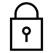 A black and white padlock
Description automatically generated with medium confidence